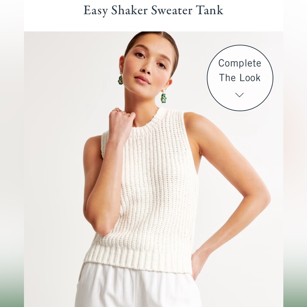 Abercrombie Knit Tank - S